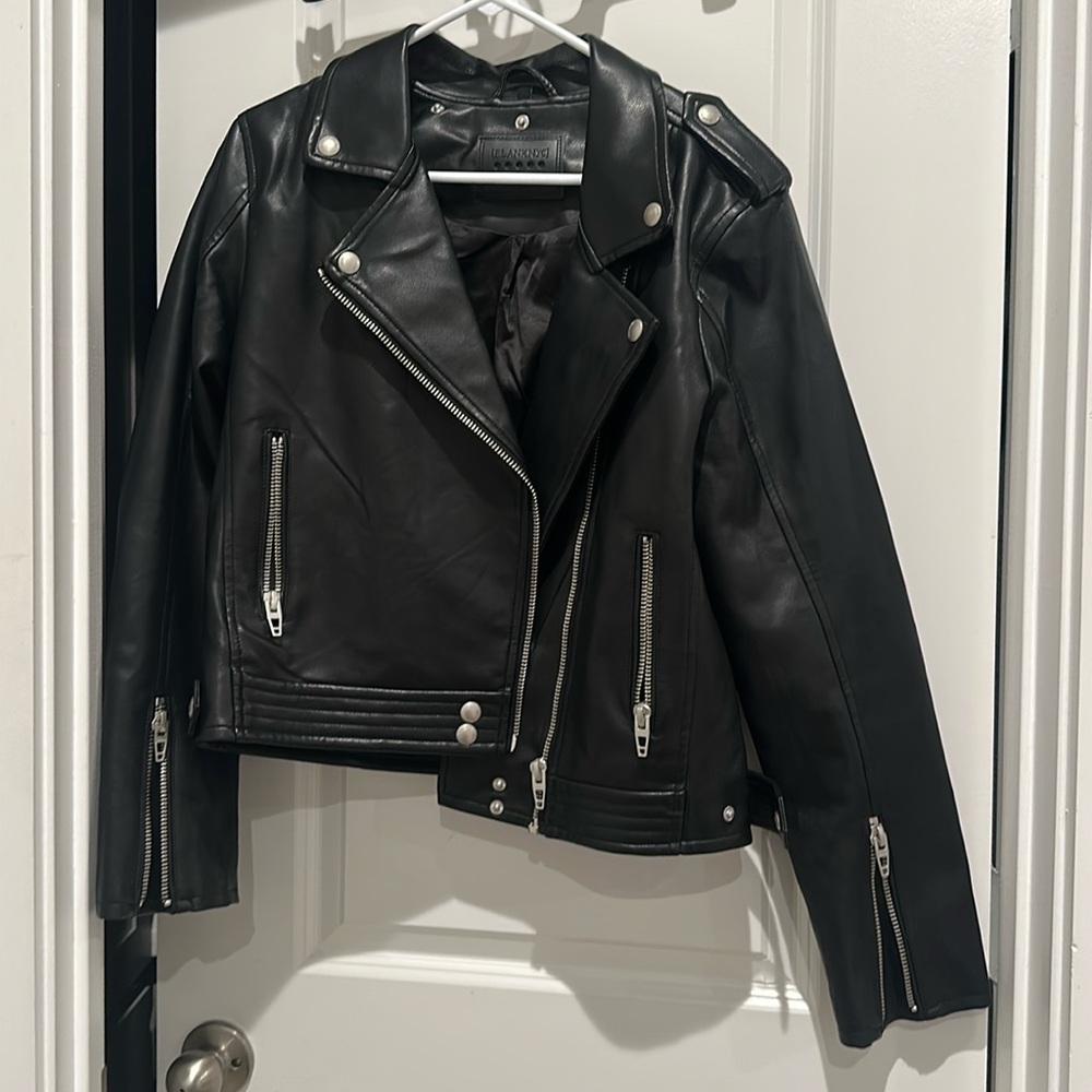 Blank NYC black Leather Jacket
